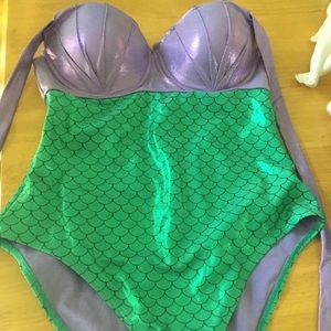 NWT Disney Little Mermaid Swimsuit